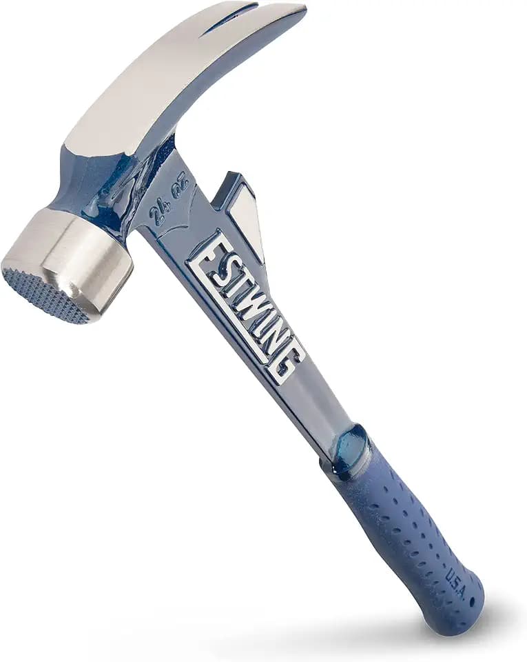 ESTWING Hammertooth Hammer, 24oz Milled Face, Board Straightener, E6-24TM