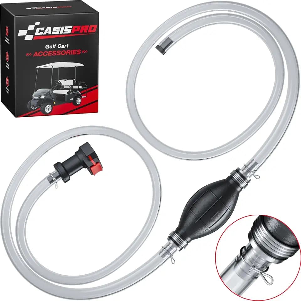 Golf Cart Battery Water Filler for Trojan HydroLink Watering System, Golf Cart Hand Water Pump for Flow Rite Pro Fill Watering System, Water Filler with Squeeze Bulb Hand Pump for Golf Cart, RVs