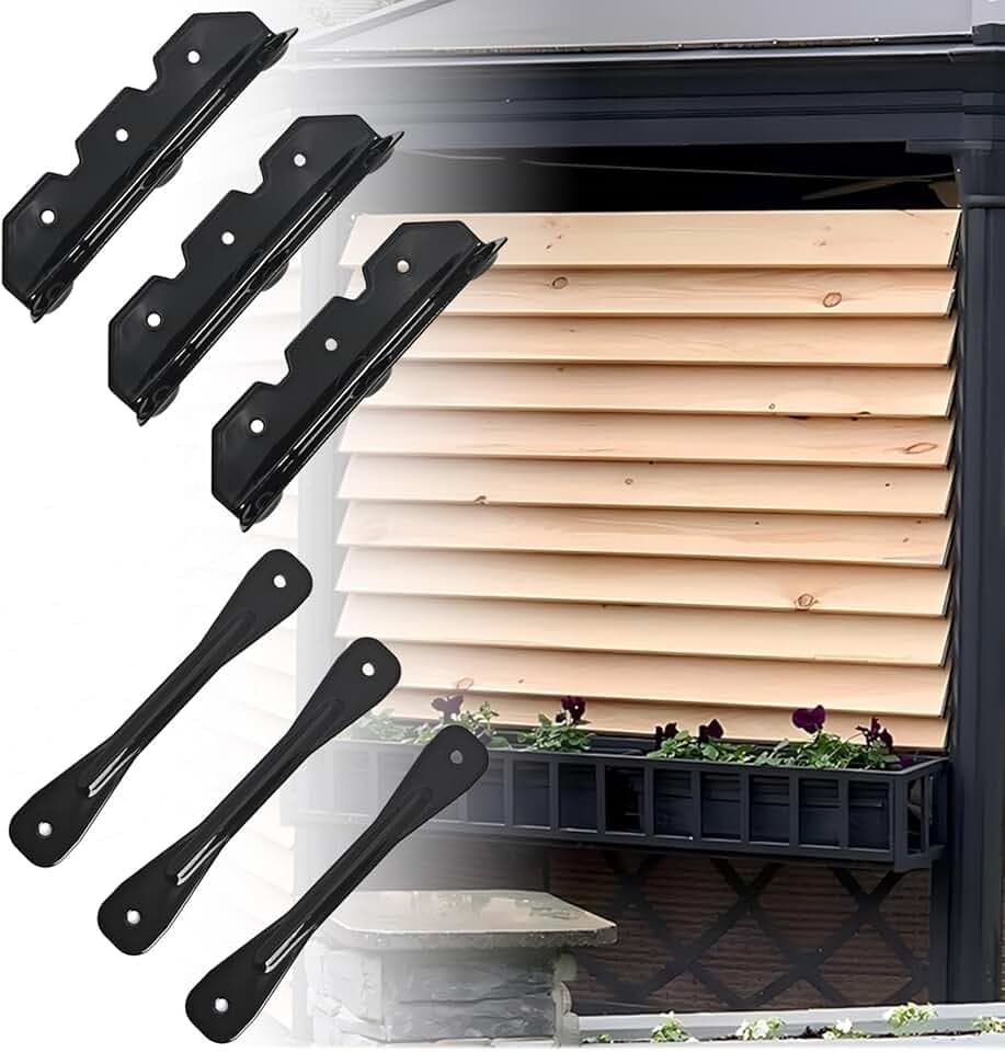 Deck Sunblind System Brackets, Louver Kit, 1 Pack