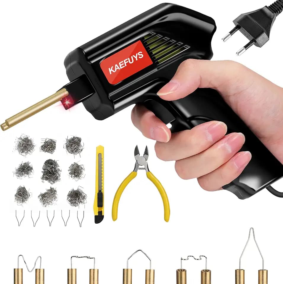 Kunststoff Schweißgerät 170W 2 in 1 Auto Stoßstange Reparaturset mit 805PCS