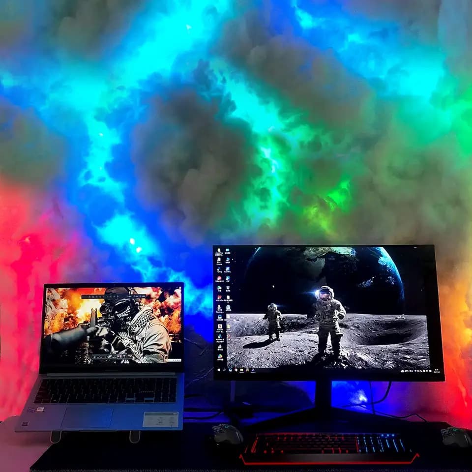 Cloud Light Thundercloud LED - 3D Cotton with RGB Music Sync