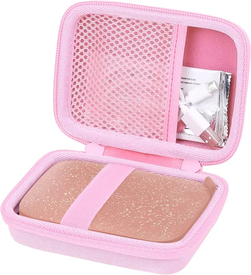 co2CREA Hard Case for HP Sprocket Portable 2x3 Photo Printer,Pink