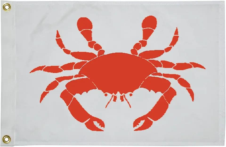 Taylor Made Products 5618 12X18 Crab Flag
