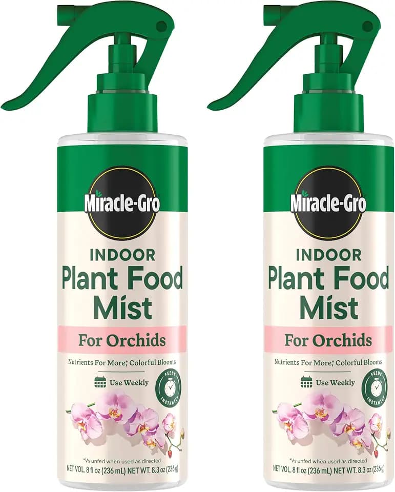 Miracle-Gro Indoor Plant Food Mist for Orchids, 8 fl. oz. (2-Pack)