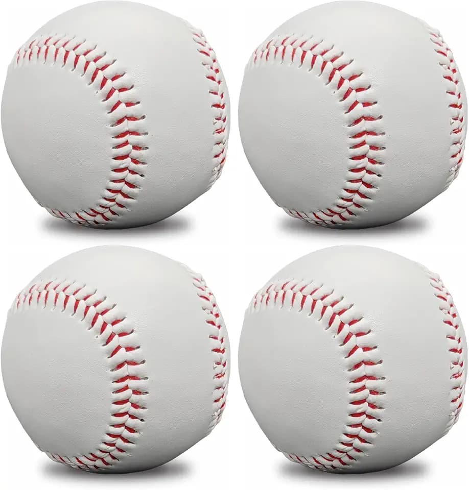 Blank Baseball Standard Official Size 9 inch Suitable for Youth League Practice Training Machine Pitching for Signature Adapt to Bat Play
