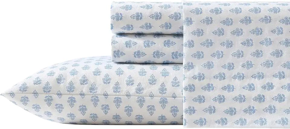Laura Ashley - Queen Sheet Set with Fitted Sheet & Pillowcases