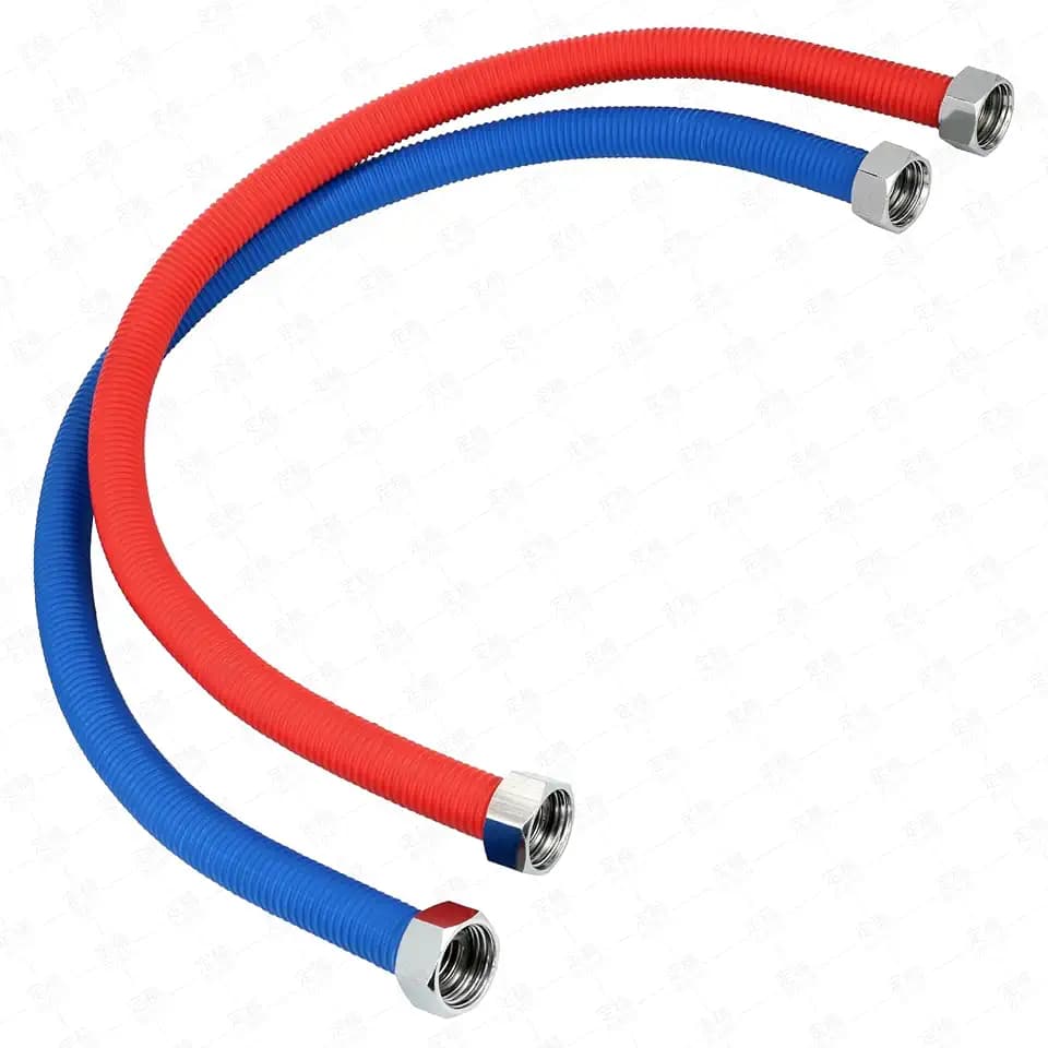 36-Inch Corrugated Water Heater Connector Hose,3/4"FIP x 3/4"FIP