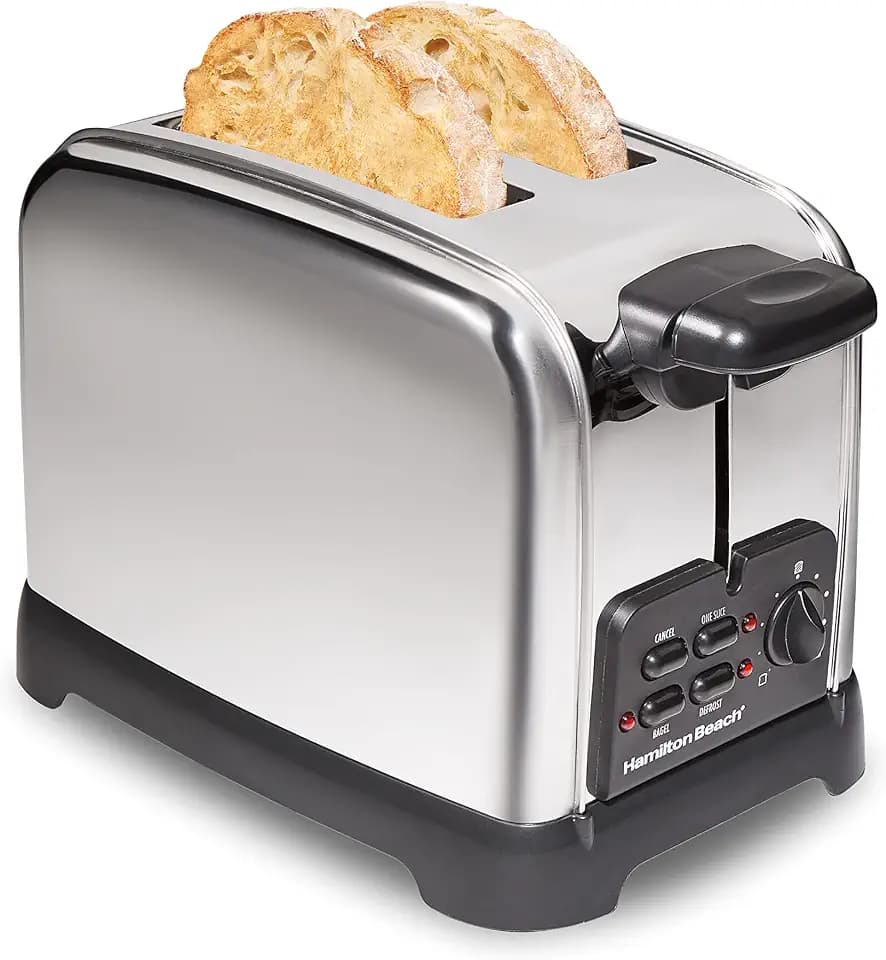 Hamilton Beach Retro 2 Slice Toaster With Sure-Toast Technology, Wide Slots