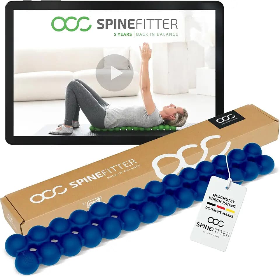 SPINEFITTER by SISSEL® Blau | Massagegerät für Rücken & Balance