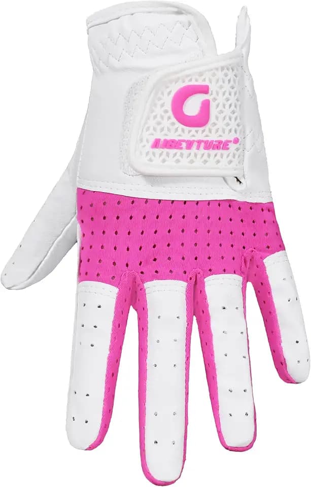 AIGEVTURE Kids Golf Gloves Junior Breathable Golf Gloves for Boys Girls Beginners Golf Practice