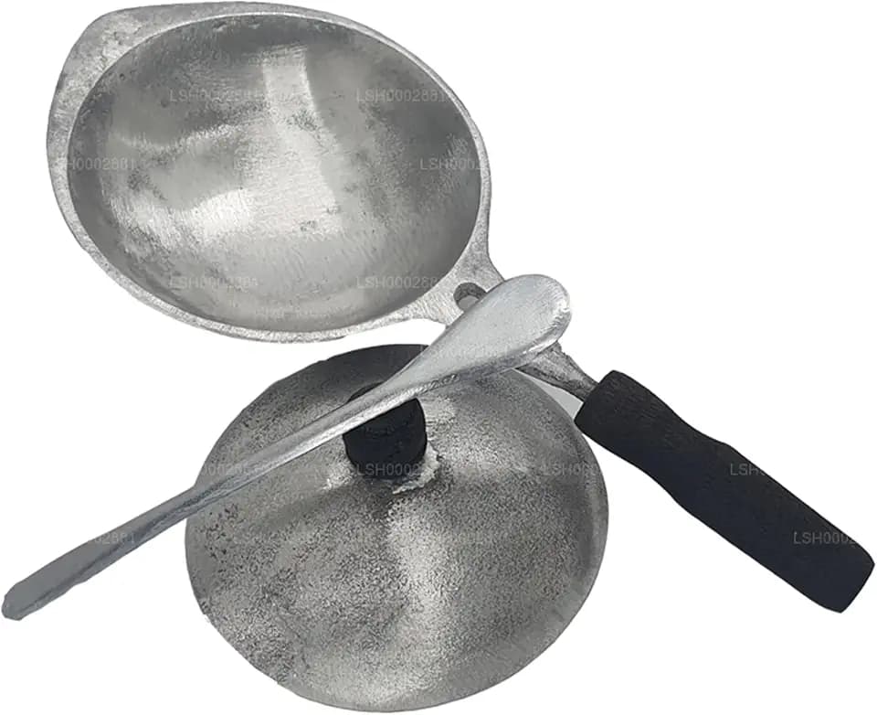 Lakpura® Aluminium Hopper Pan with Lid (15cm)