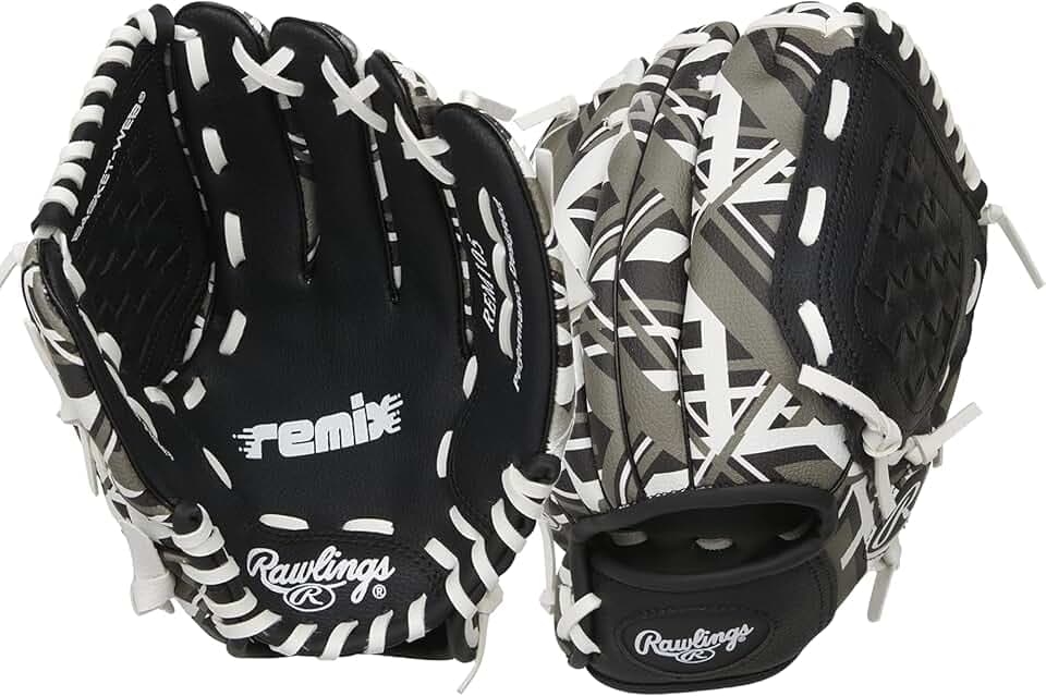 Rawlings | Remix T-Ball & Youth Baseball/Softball Glove | Sizes 9" - 10.5"