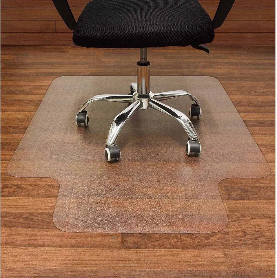 AiBOB Office Chair Mat for Hardwood Floor, 36" x 48" Clear Floor Protector