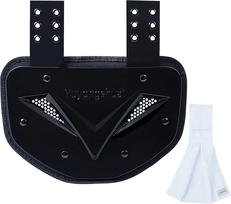 Football Back Plate, Football Low Back Pad, Professional Rear Protector Lower Back Pads for Players.