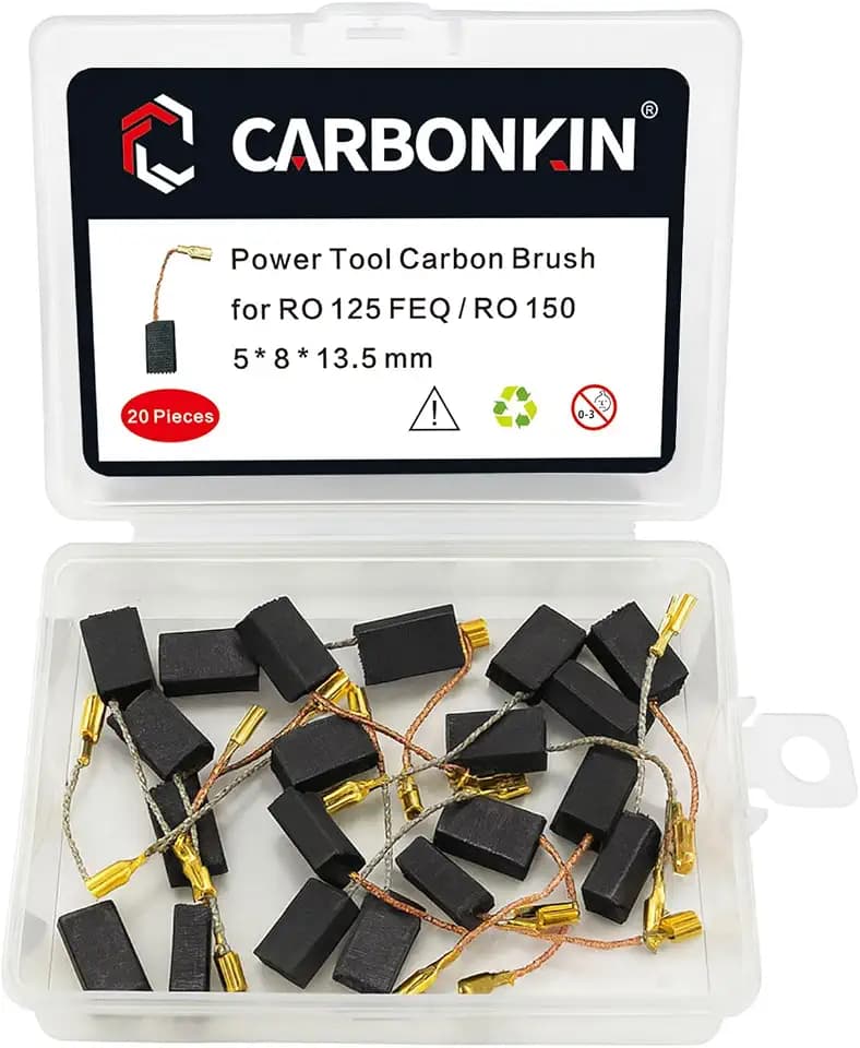 20 PCS CARBONKIN Carbon Brushes for Engine Coals Festool RO 150 RO 150 E RO 125 FEQ