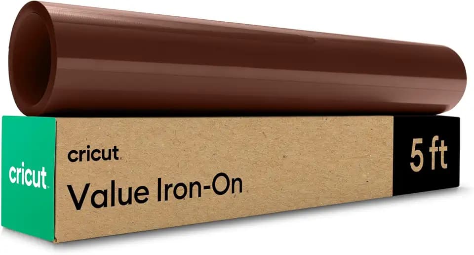 Cricut® Value Iron-On, Brown (12 in x 5 ft)