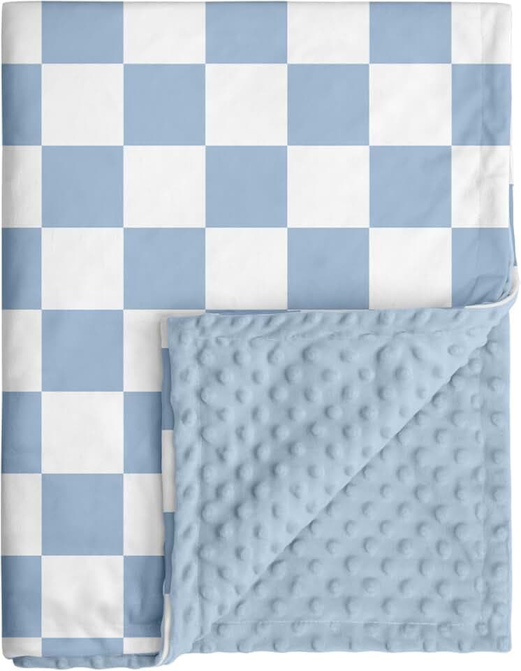 Fleece Baby Blankets for Girls & Boys, Infant Toddler Blanket