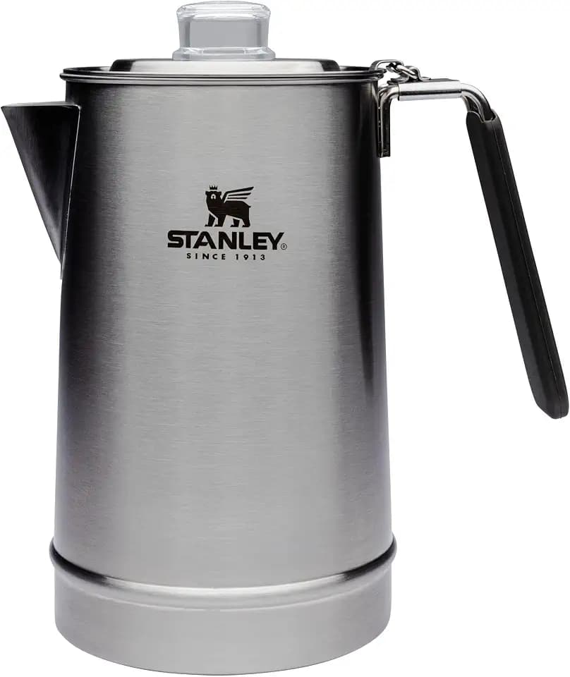 STANLEY Coffee Percolator, Wide Mouth Coffee Press, Large Capacity, Ergonomic Handle, Dishwasher Safe