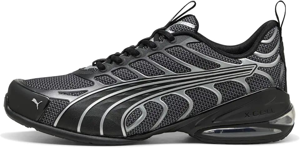 PUMA Mens Voltra Lace Up Sneakers Shoes Casual - Red