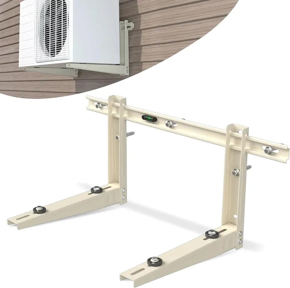 Mini Split Wall Mounting Bracket,Max 400 LBS Split Air Conditioner Units