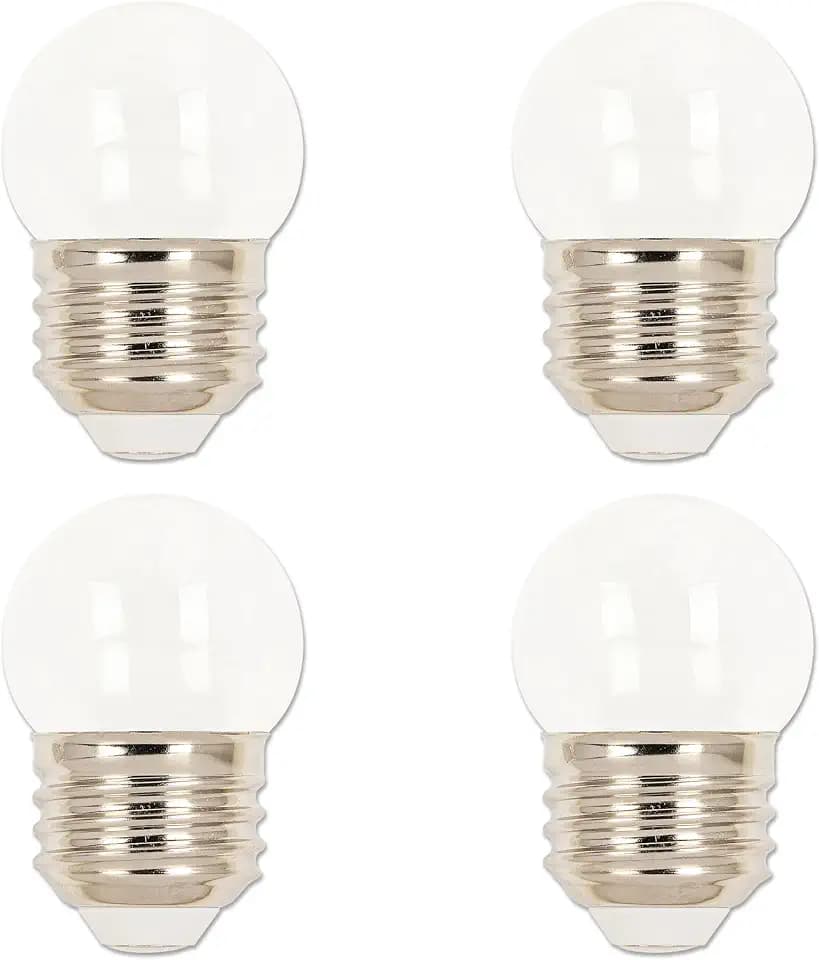 Westinghouse Lighting 5511320 1 Watt (10 Watt Equivalent) S11 Clear LED Light Bulb, Medium Base, 4 Pack