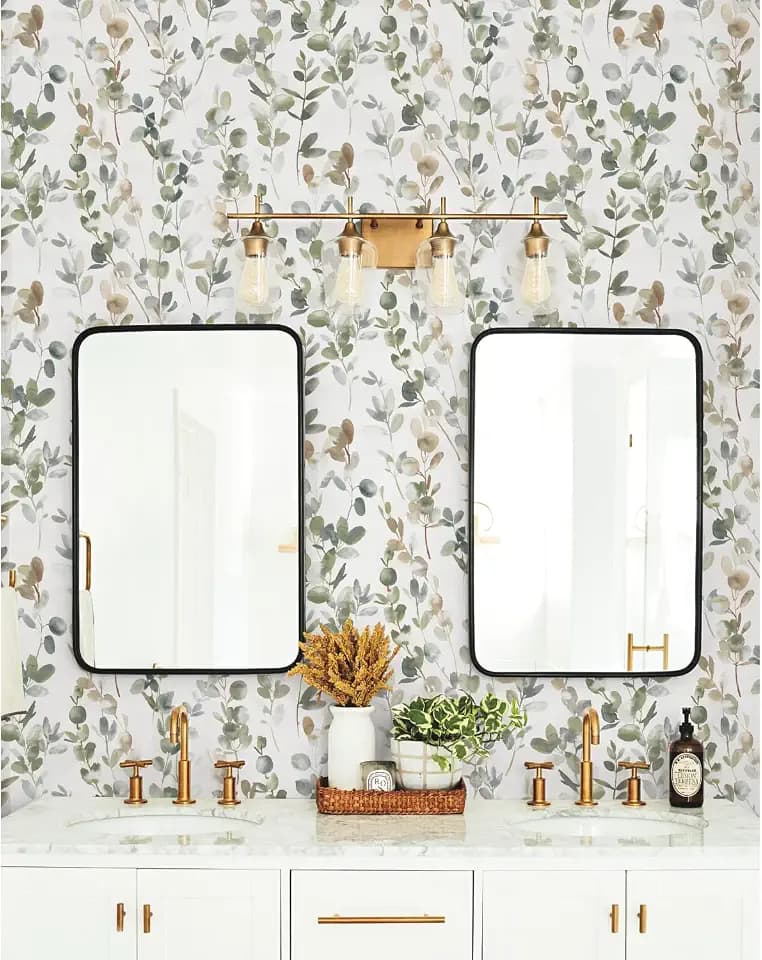 Candice Olson Joyful Eucalyptus Premium Peel and Stick Wallpaper