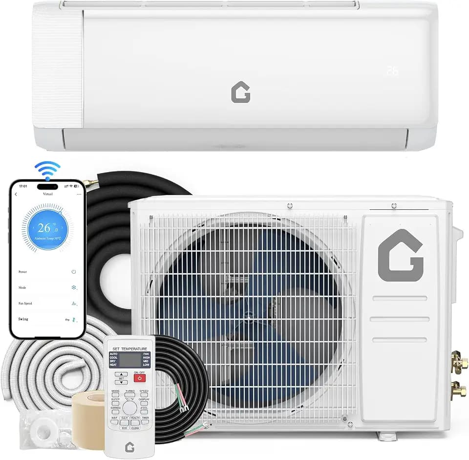 GarveeHome SEER 19 12000BTU 115V Mini Split Air Conditioner