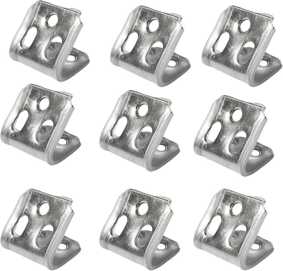 Upholstery Spring Clips, Couch Spring Repair Kit, 100pcs Silver