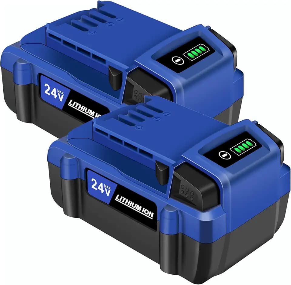 for Kobalt 24V Battery Replacement 6.0Ah – High Capacity Rechargeable Lithium Battery Compatible with Kobalt 24 Volt Cordless Power Tools