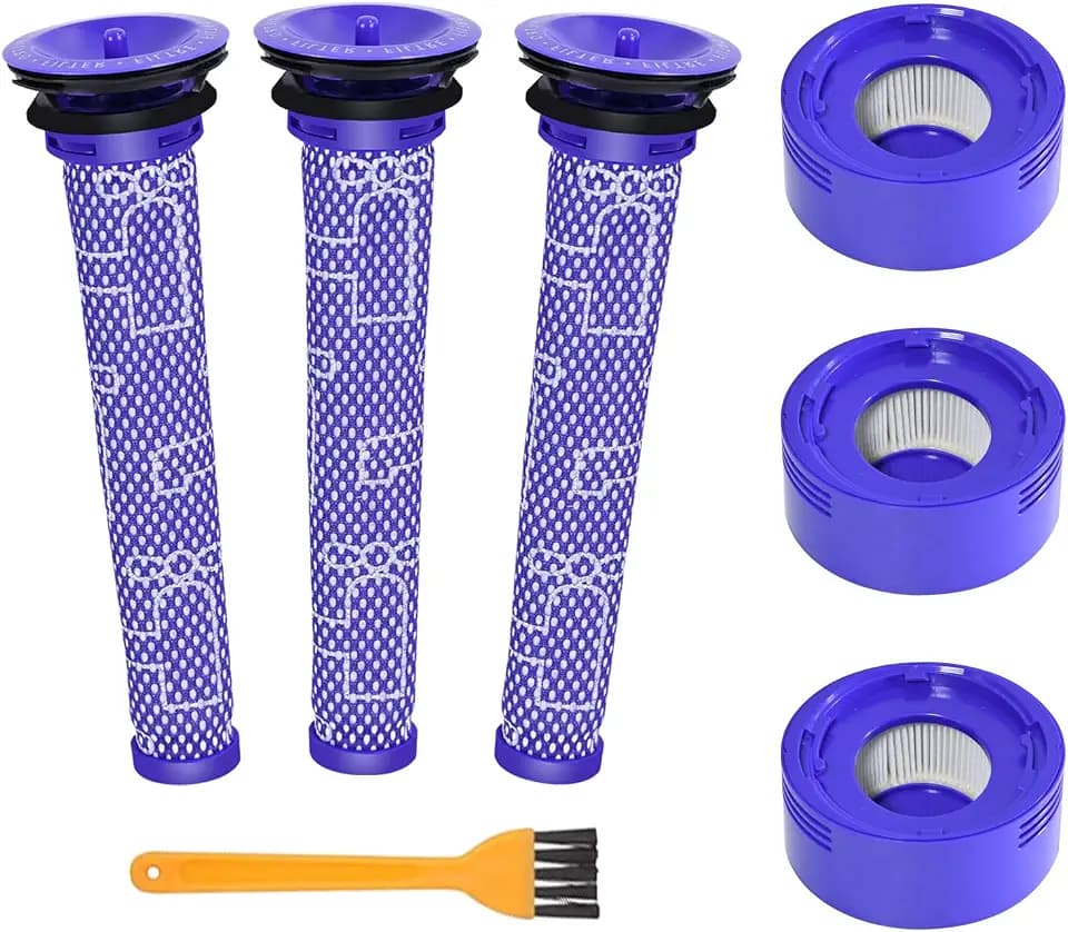 6 Pack Vacuum Filter Replacement for D-yson V7 V8 Animal