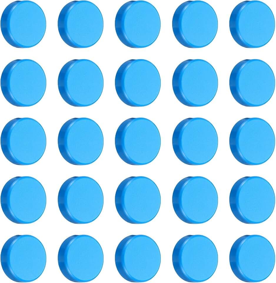 Blulu 50 Pcs Magnetism Honeycomb Pin for Laser Cutting 1.18 Inch Honeycomb Bed Pins Hold Down Laser Engraving Accessories Supplies Machine Fixing Needle Engraver Machine Accessories(Blue)