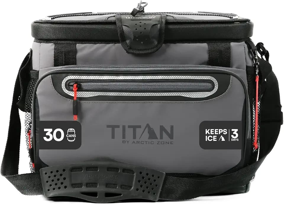 Titan Zipperless HardBody Cooler, Keeps Ice 2 Days