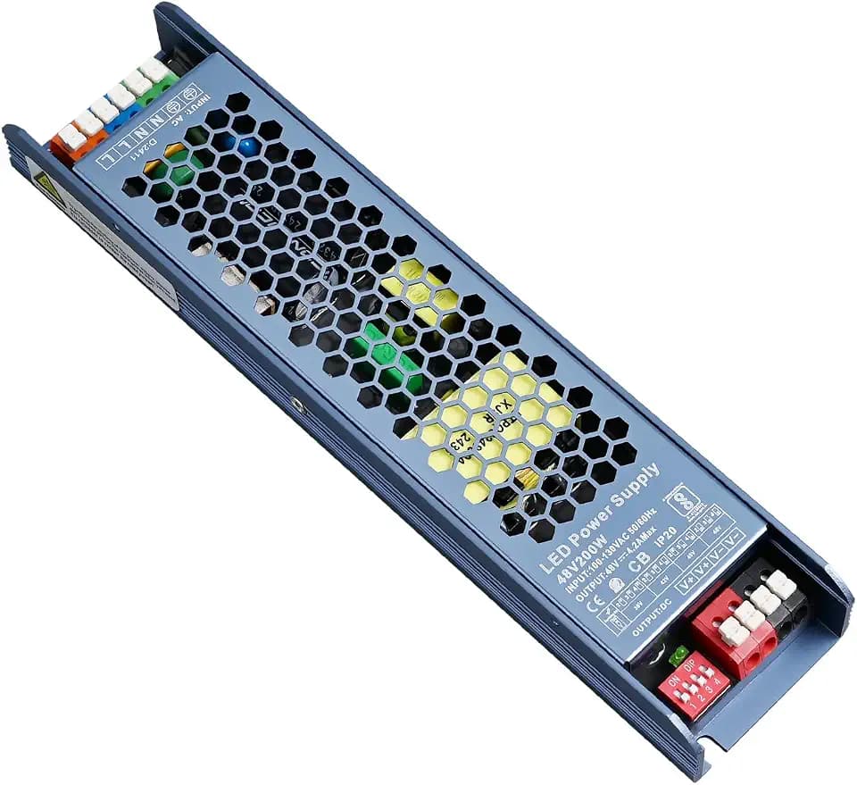 TOPAI 48V 200W LED Power Supply AC 110V to DC 48V 4.2A Transformer