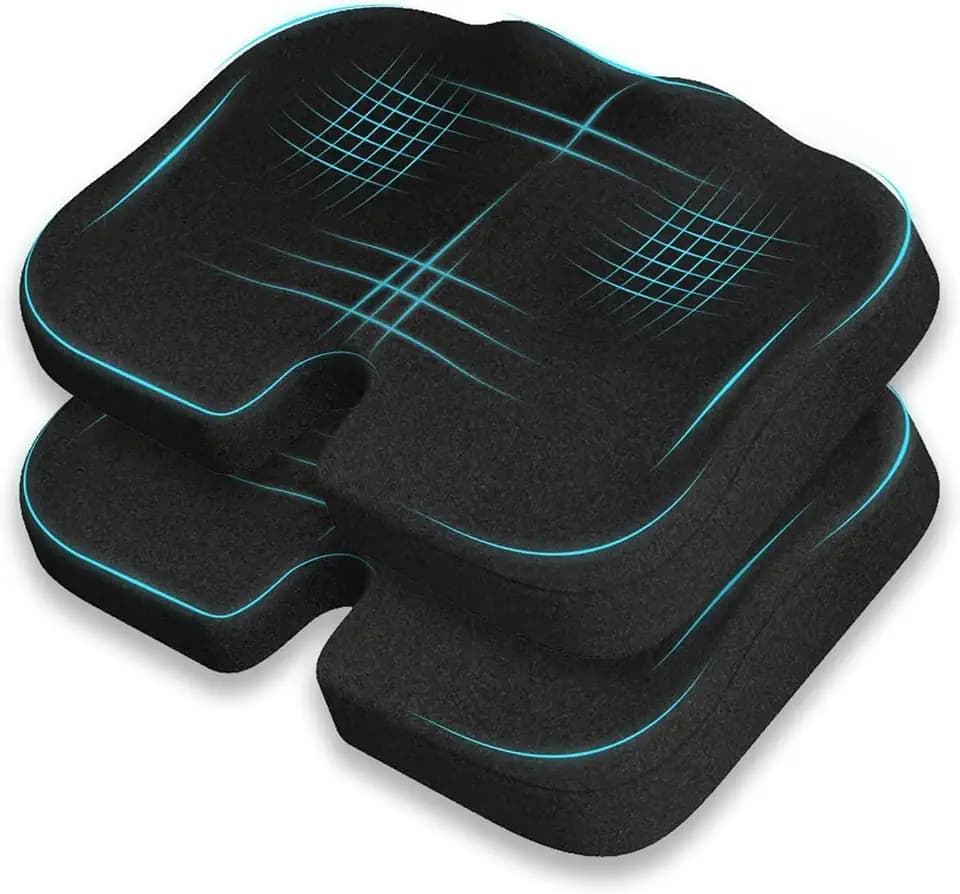 Stadium Seat Cushion - Extra Thick 50D High Density Bleacher Cushion