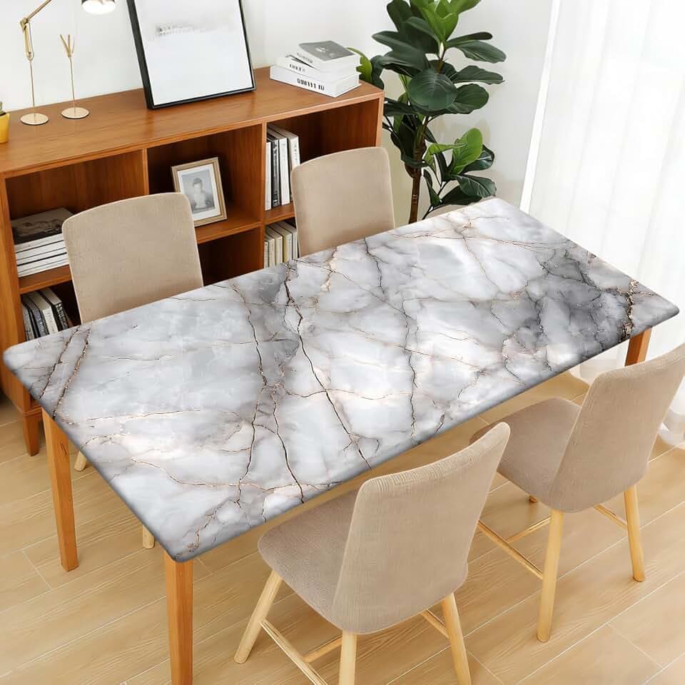 Rectangle Fitted Table Cloth for 6 Foot Rectangular Folding Tables