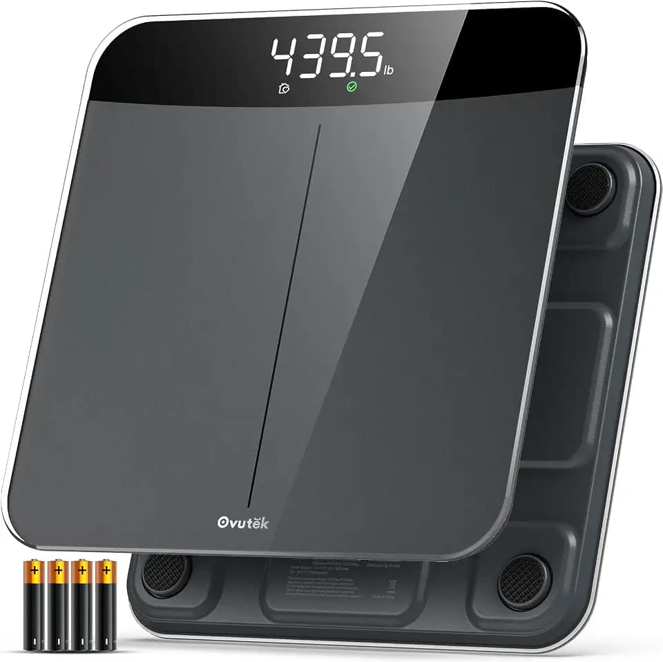 Ovutek Bathroom Scales Digital Weight 450lb, Most Accurate to 0.05lb