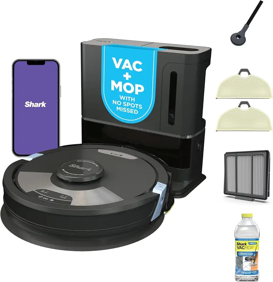 Shark Matrix Plus Robot Vacuum & Mop Combo, 60-Day Self-Emptying, AV2610WA