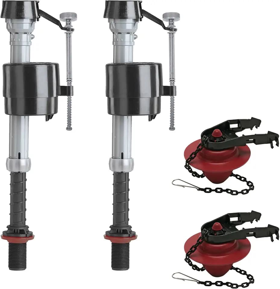 Fluidmaster 400A Fill Valve & 2-Inch Flapper Toilet Repair Kit