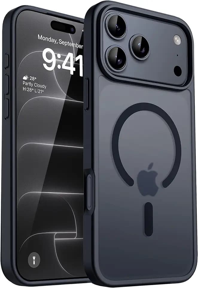 CACOE für iPhone 18 Pro/17Pro Hülle mit Militärschutz für MagSafe