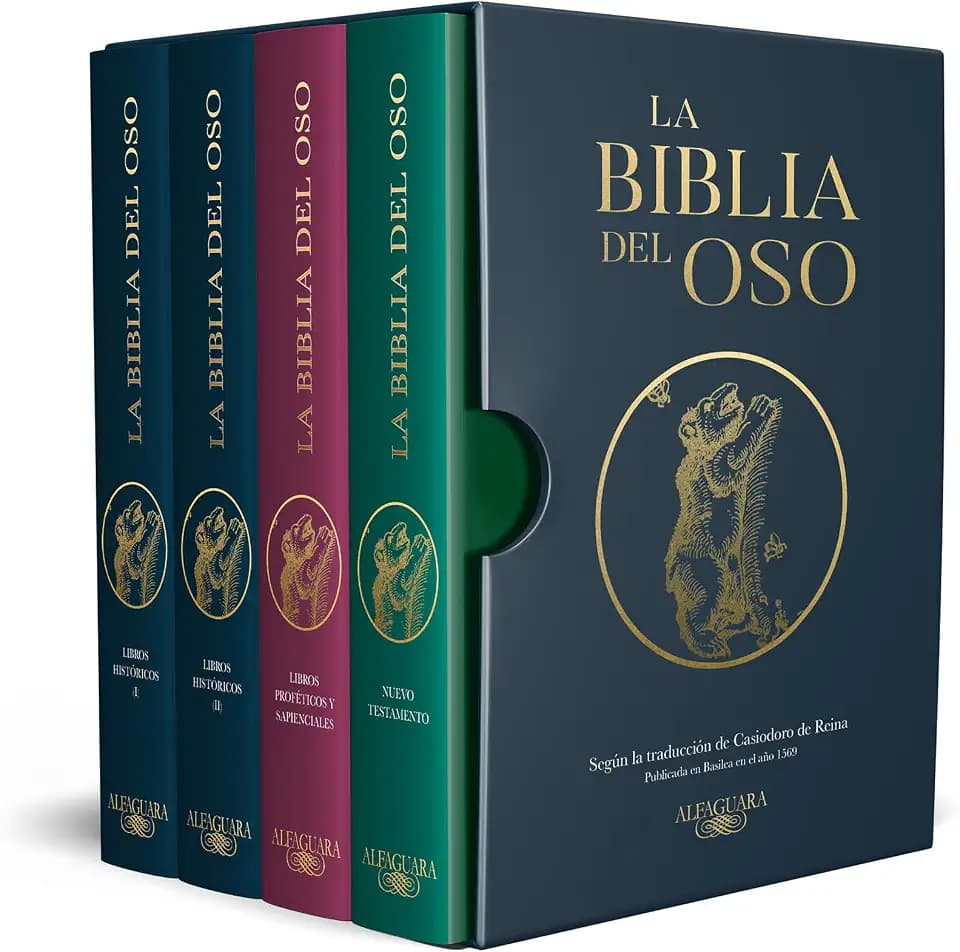 La Biblia del Oso (Libros históricos I | Libros históricos II | Libros proféticos y sapienciales | Nuevo testamento): Según la traducción de Casiodoro ... en Basilea en el año 1569 (Hispánica)