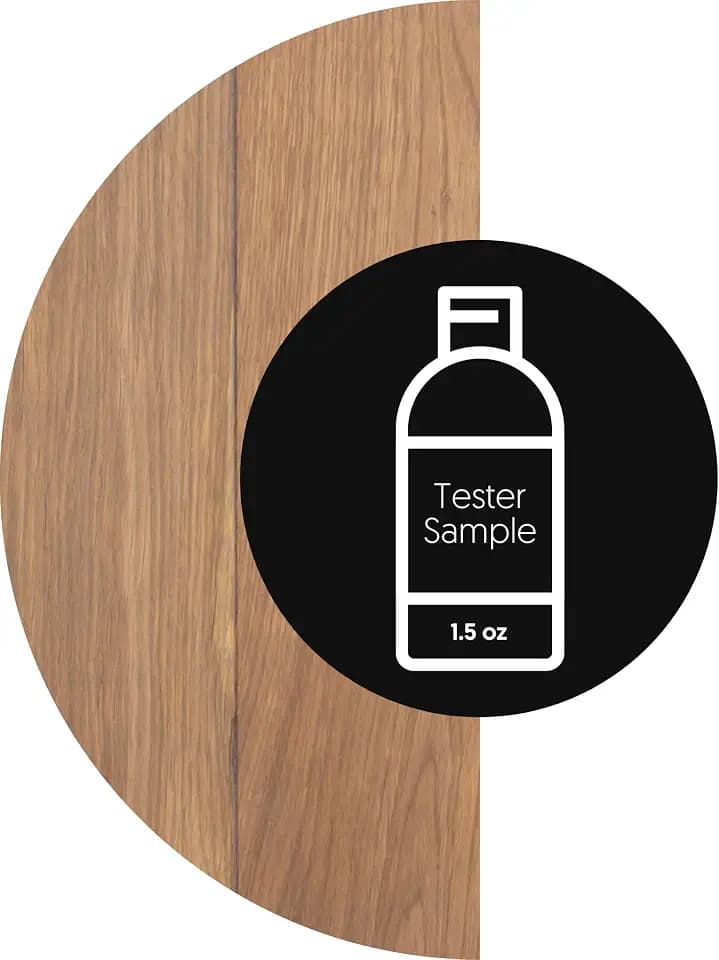 WOCA Denmark – Master Color Oil – Plant Based Oil Penetrating Stain and Finish for Wood Furniture, Floors, Trim and Cabinets– 1.5oz Sample – Castle Grey
