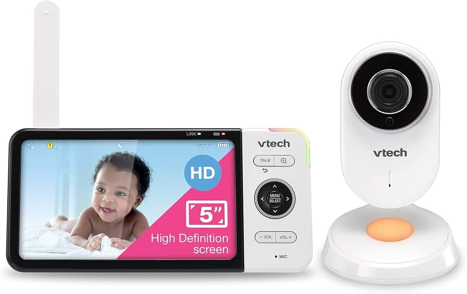 VTech VM818HD 5" 720p HD Video Baby Monitor