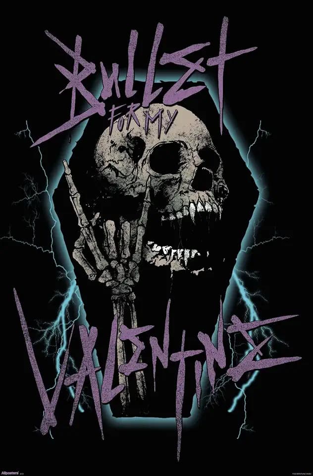 Trends International Bullet For My Valentine - Thrash Wall Poster, 34L x 22.4W, Premium Unframed Version