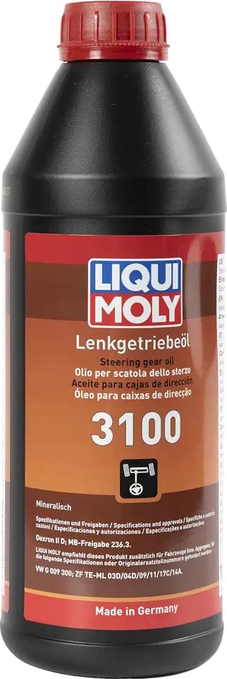 LIQUI MOLY Lenkgetriebeöl 3100 | 1 L | Hydrauliköl | Art.-Nr.: 1145