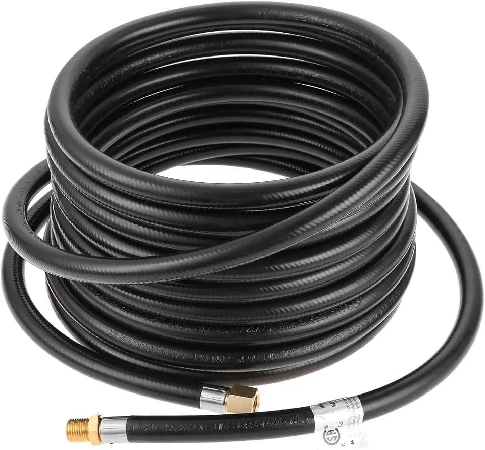 Propane Hose 25 ft Propane Extension Hose, G1/4 Female to 1/4 NPT