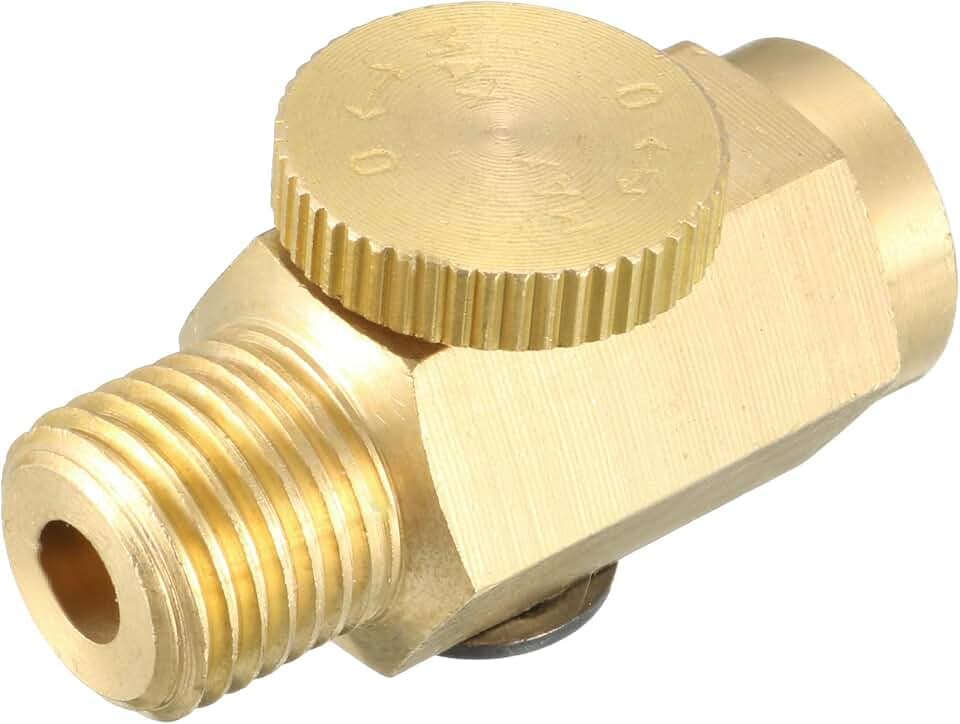 2 pc - Air Regulator Brass Air Compressor Adjustable Air Flow Tools 1/4" NPT