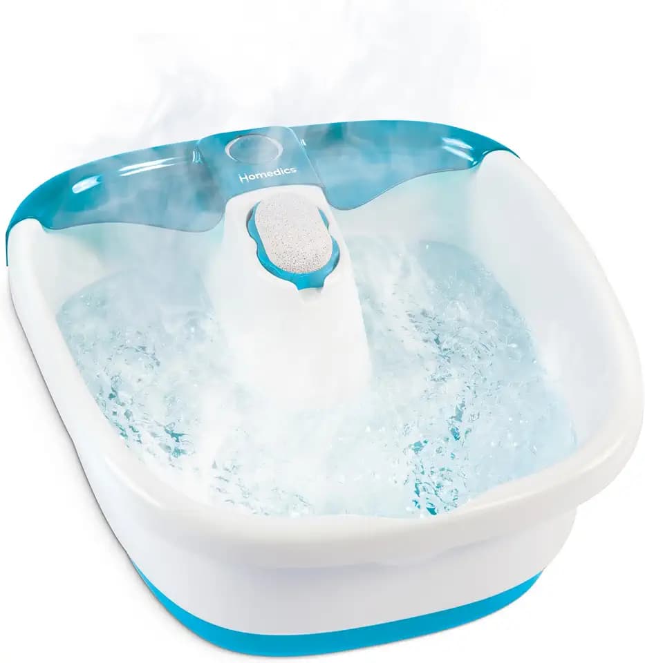Homedics Bubble Mate Foot Spa, Toe Touch Controlled Foot Bath