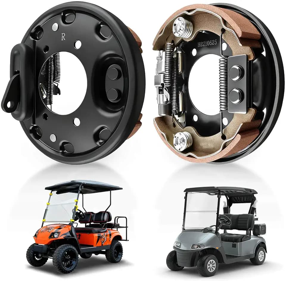 Golf Cart Rear Brake Assembly Kit for EZGO TXT PDS Medalist Yamaha G14-G22