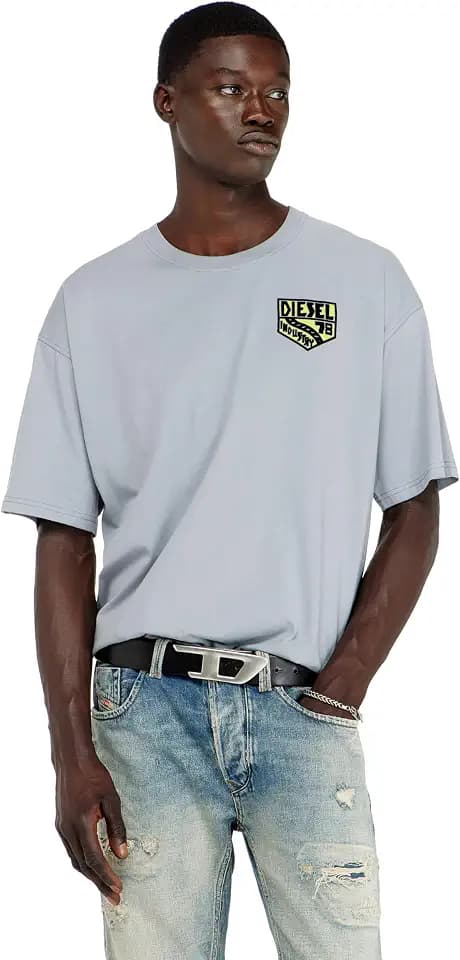 Diesel T-BOXT-AA15 T-Shirt Light Grey