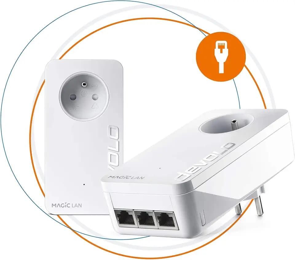 Devolo Magic 1 WiFi Mini weiß 2400 Mbps MAGIC 2 triple (geeignet für Frankreich)